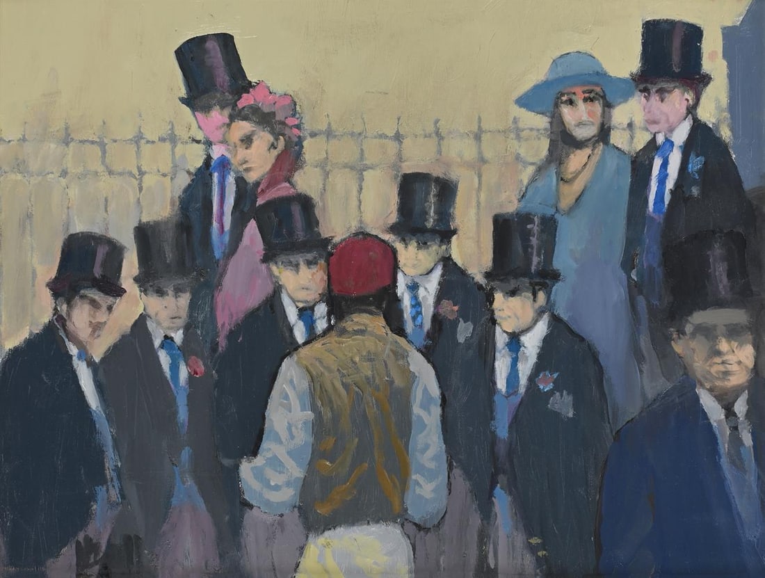 λ PETER HOWELL (BRITISH 1932-2024), WHAT HAPPENED? (ROYAL ASCOT) - 2