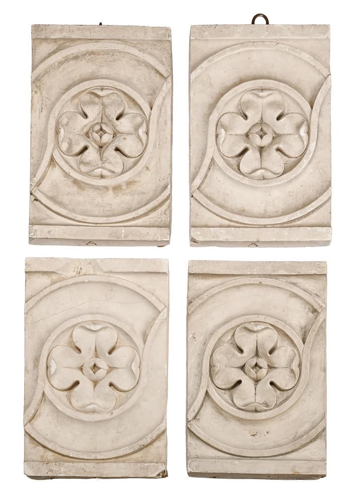 A GROUP OF TEN PLASTER RELIEF MOULDINGS BY BRUCCIANI, LATE 19TH OR EARLY 20TH CENTURY - 2
