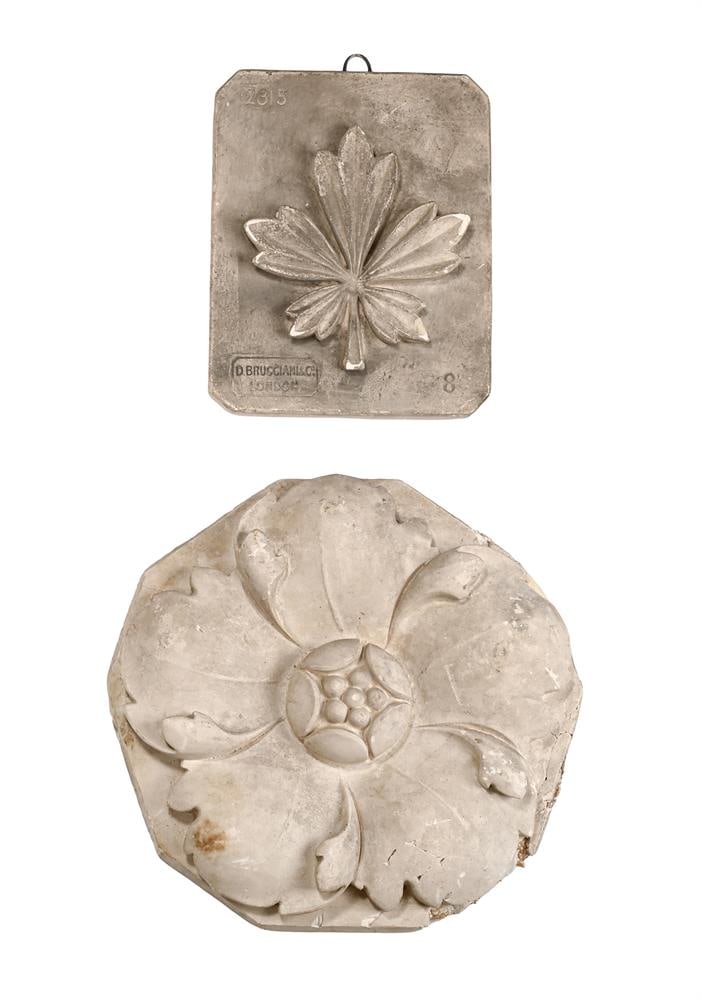 A GROUP OF TEN PLASTER RELIEF MOULDINGS BY BRUCCIANI, LATE 19TH OR EARLY 20TH CENTURY - 3