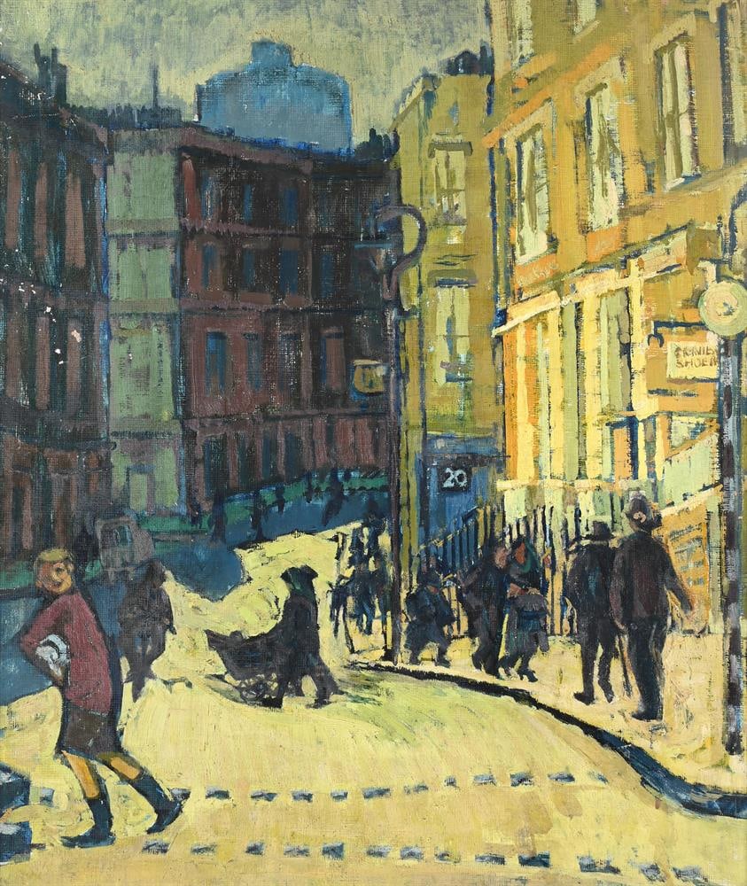 λ DOROTHY CARR (BRITISH 1923-2018), KENSAL STREET, LONDON - 2