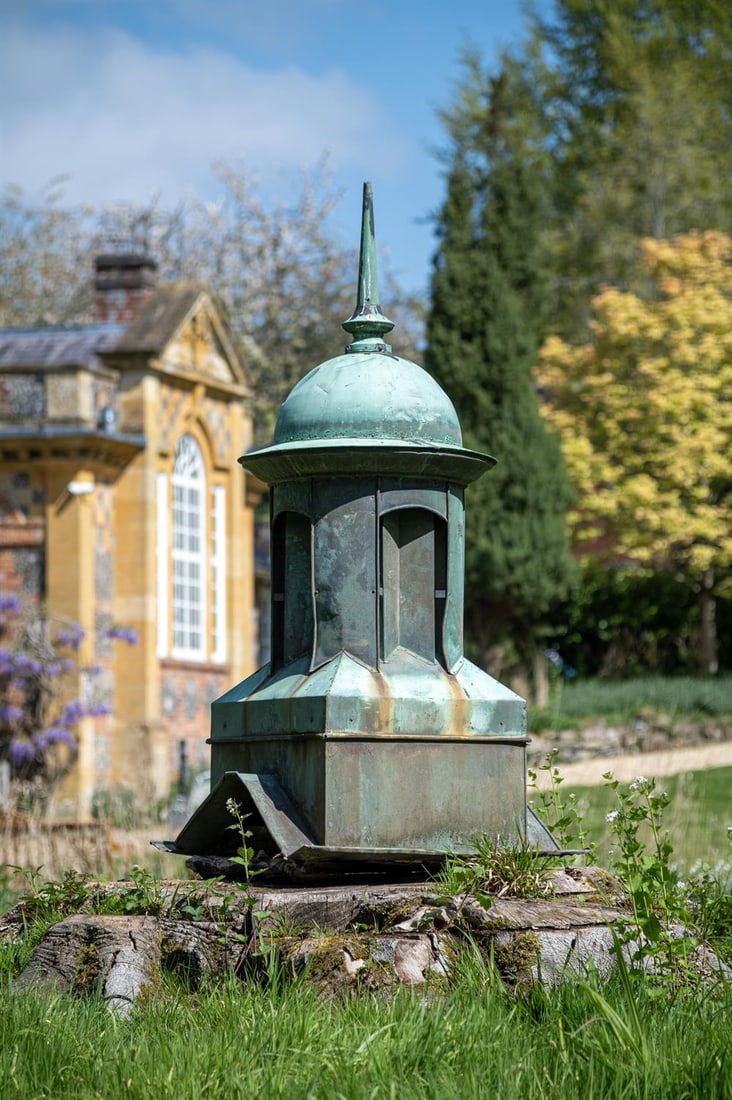 A COPPER ARCHITECTURAL CUPOLA VENT, BY EWART & SON, LATE 19TH CENTURY (1 of 3)