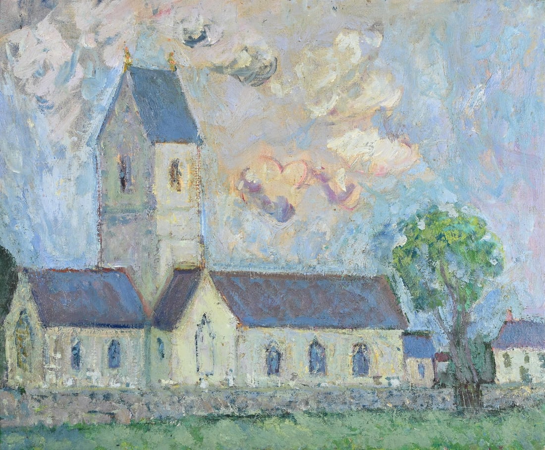λ ADRIAN RYAN (BRITISH 1920-1998), ST PLANCHERE, NORMANDY (1 of 3)