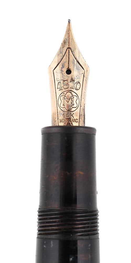 MONTBLANC, MEISTERSTÜCK, 146, A BLACK FOUNTAIN PEN - 2