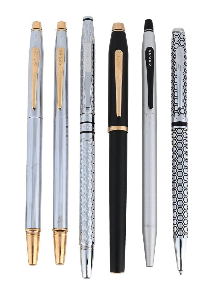 CROSS, SPIRE ICY CHROME, A CHROME FOUNTAIN PEN (1 of 2)