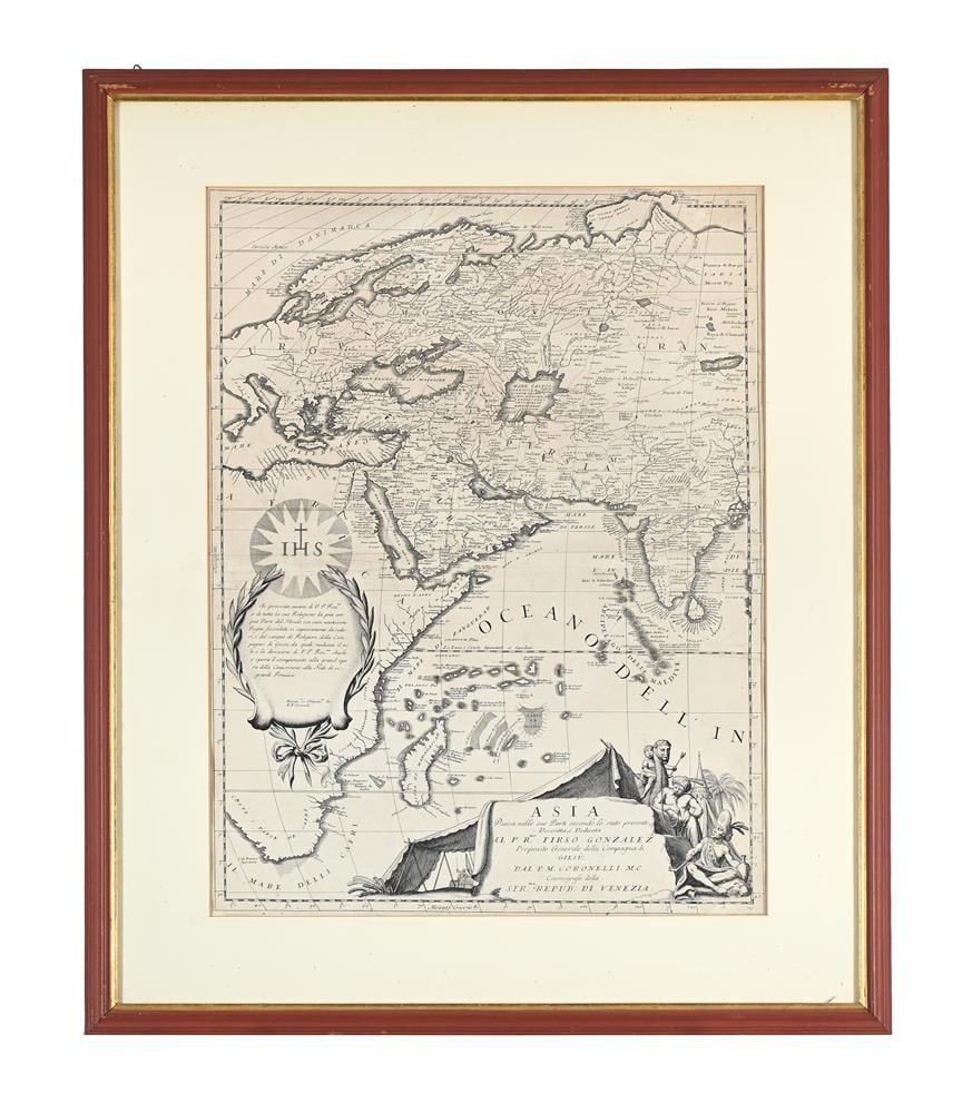 AFTER VINCENZO MARIA CORONELLI, MAP OF ASIA; MAP OF WEST AFRICA (2) - 3