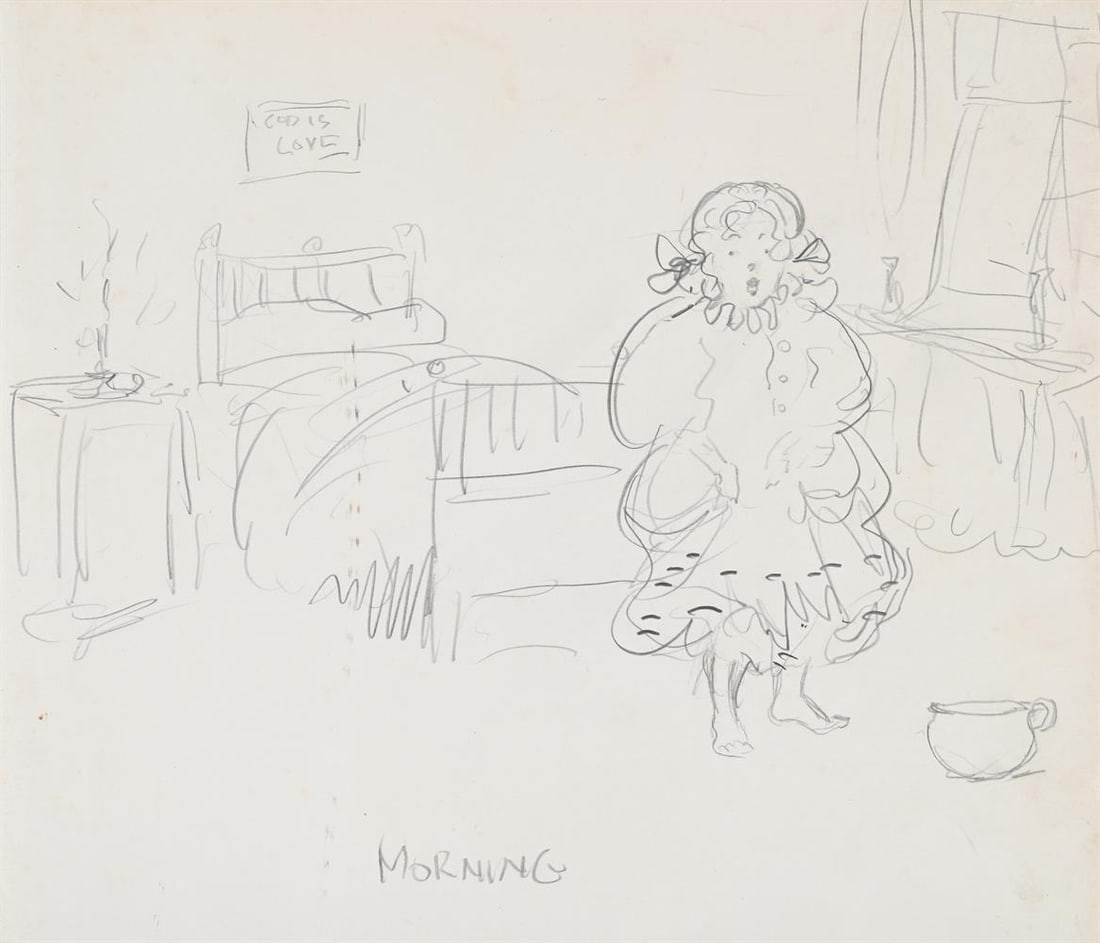 λ SIR ALFRED J. MUNNINGS (BRITISH 1878-1959), MORNING - 2