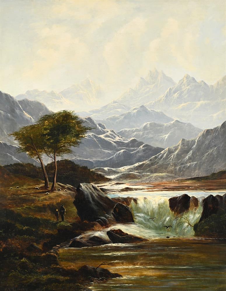 G*** F*** LESLIE (BRITISH 19TH CENTURY), HIGHLAND LANDSCAPES (2) - 2
