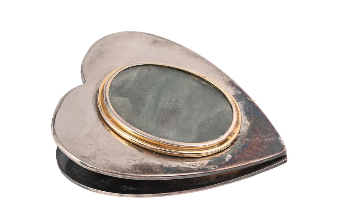 A SECOND EMPIRE ORMOLU AND PATINATED BRONZE PASTILE BURNER OR NIGHT LIGHT, AND FOUR FURTHER ITEMS - 6