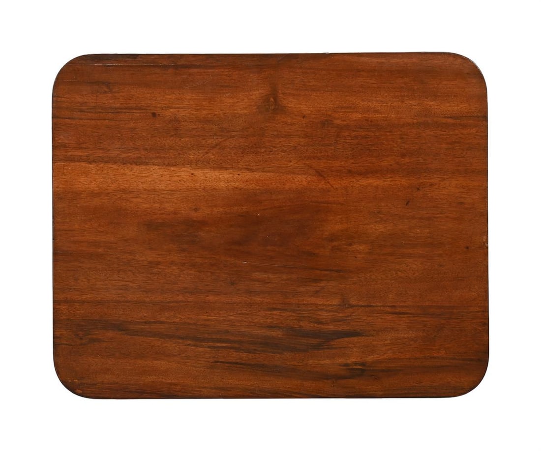 Y A REGENCY FIGURED MAHOGANY NORTH COUNTRY PILLAR TRIPOD TABLE, CIRCA 1820 - 3