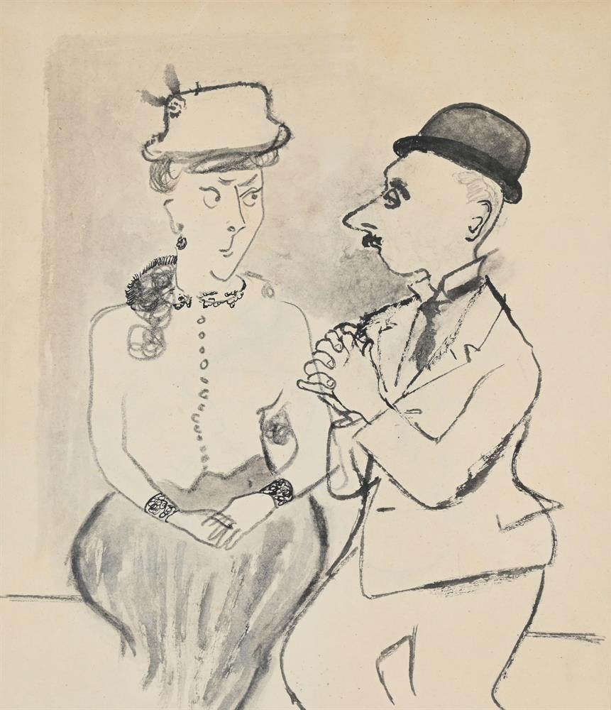 λ STELLA STEYN (IRISH 1907-1987), FRAUD IN THE GUISE OF LOVE - 2