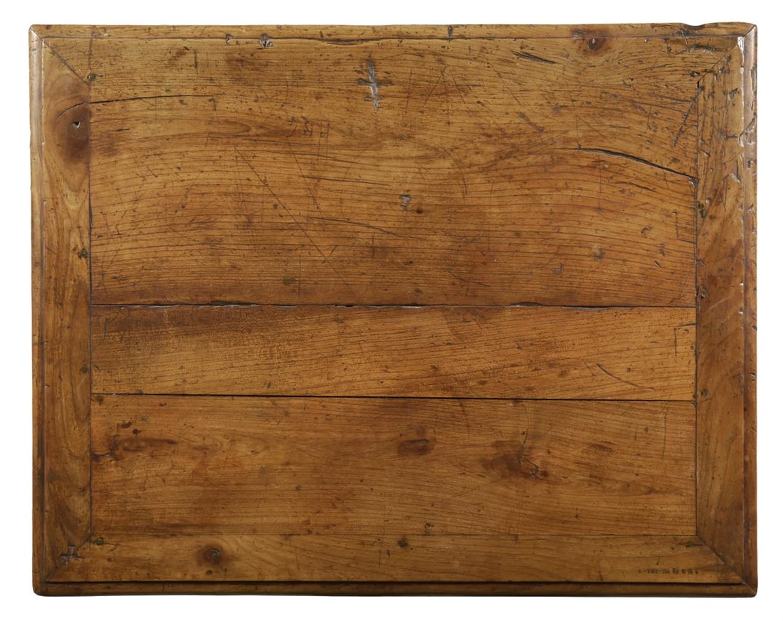 A FRUITWOOD AND WALNUT SIDE TABLE, FRENCH, LATE 17TH CENTURY - 3