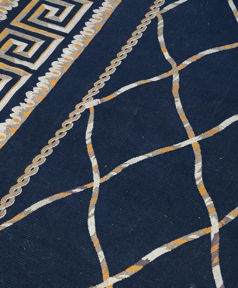 AN AUBUSSON WOVEN CARPET - 2