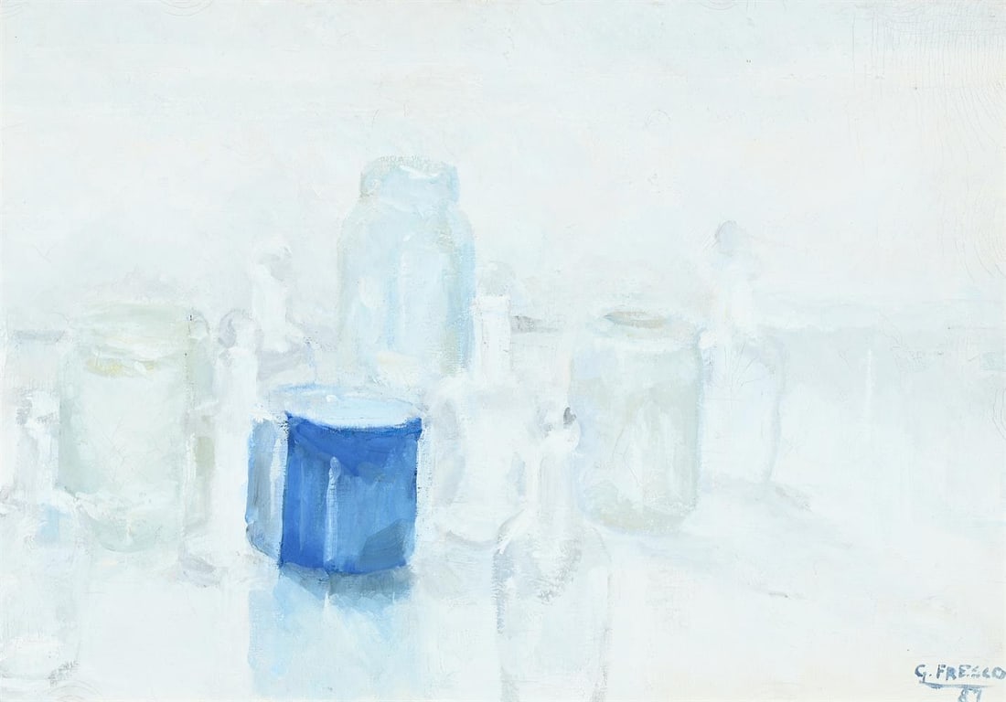 λ G. FRESCO (ITALIAN 20TH CENTURY), STILL LIFE; STILL LIFE (2) - 2