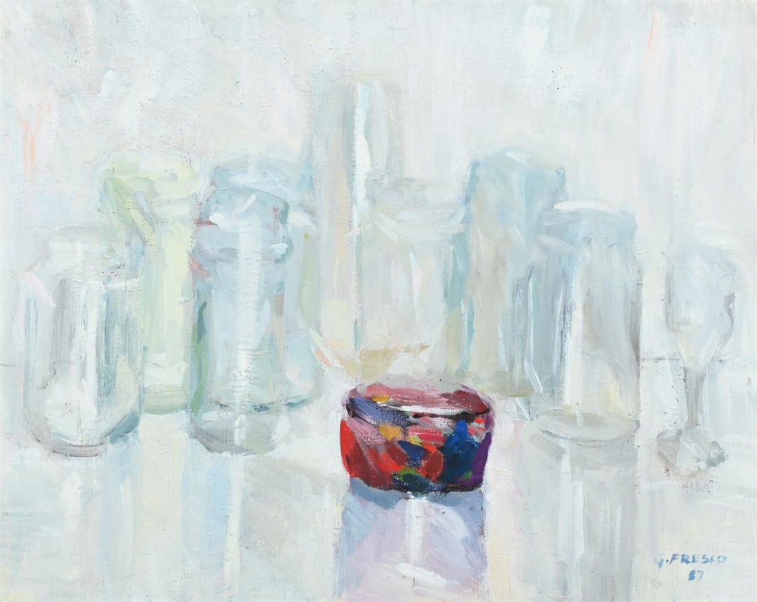 λ G. FRESCO (ITALIAN 20TH CENTURY), STILL LIFE; STILL LIFE (2) - 3