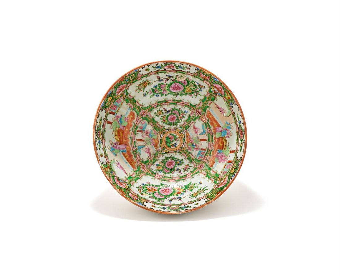 A CANTONESE BOWL, LATE 19TH CENTURY AND LATER - 5