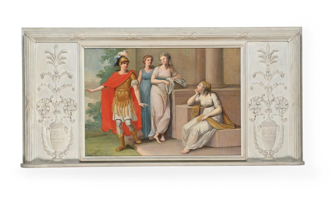 AFTER ANGELICA KAUFFMAN, HECTOR TAKING LEAVE OF ANDROMACHE, LATE 18TH OR EARLY 19TH CENTURY (1 of 3)