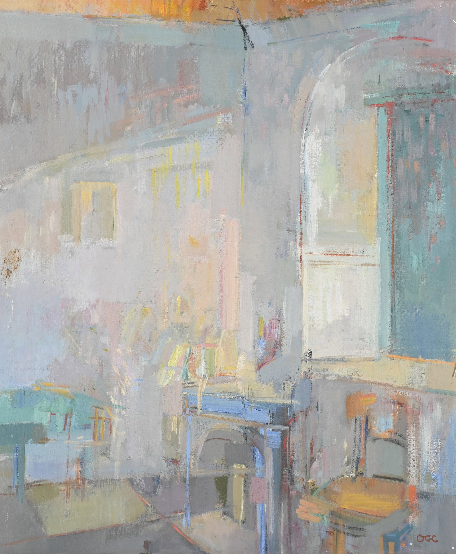 OLIVER CAMPION (1928-2000), STUDIO INTERIOR - 2
