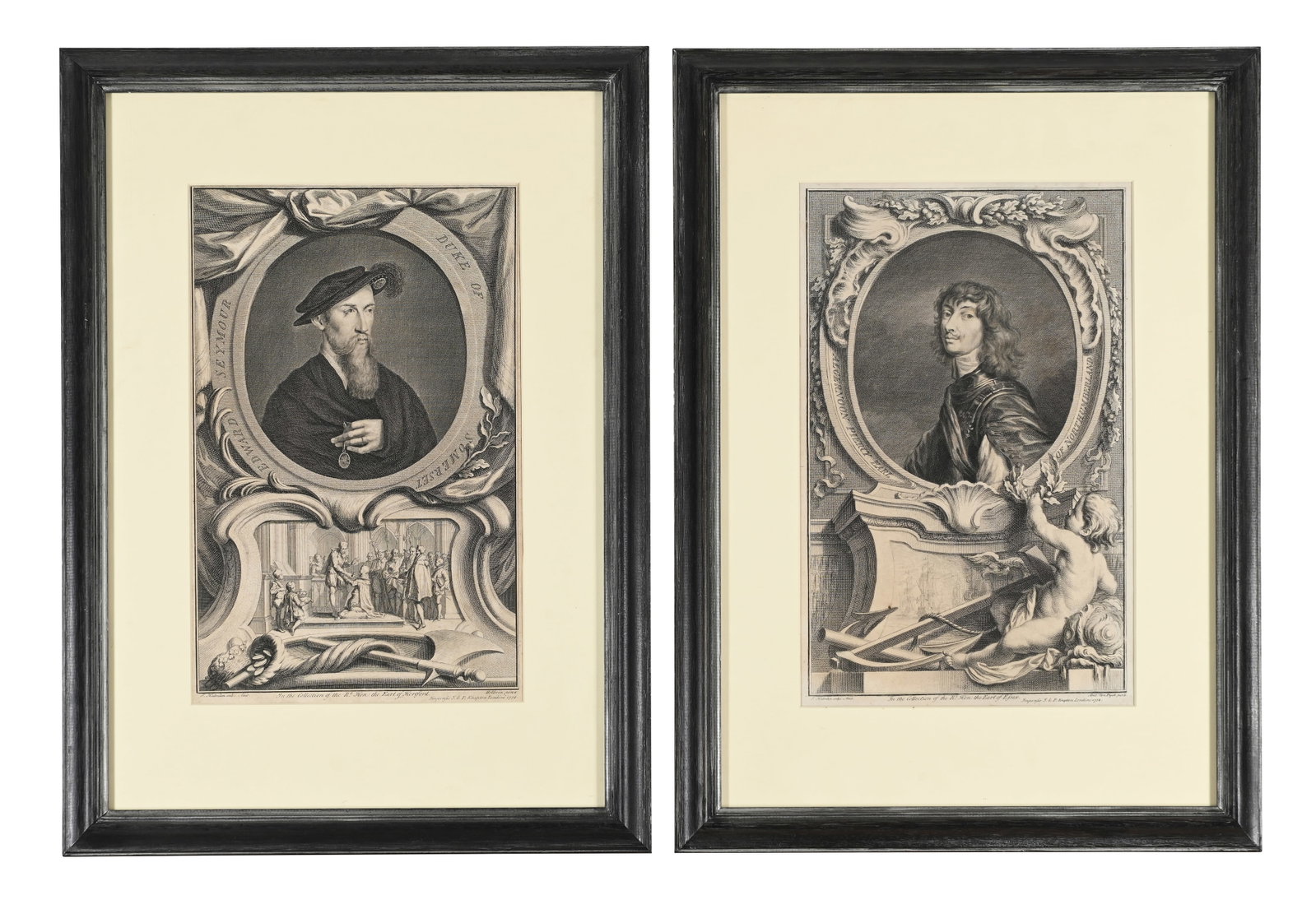 AFTER SIR ANTHONY VAN DYCK, SIR PETER LELY, SIR GODFREY KNELLER AND OTHERS, A SET OF PORTRAITS (12) - 6