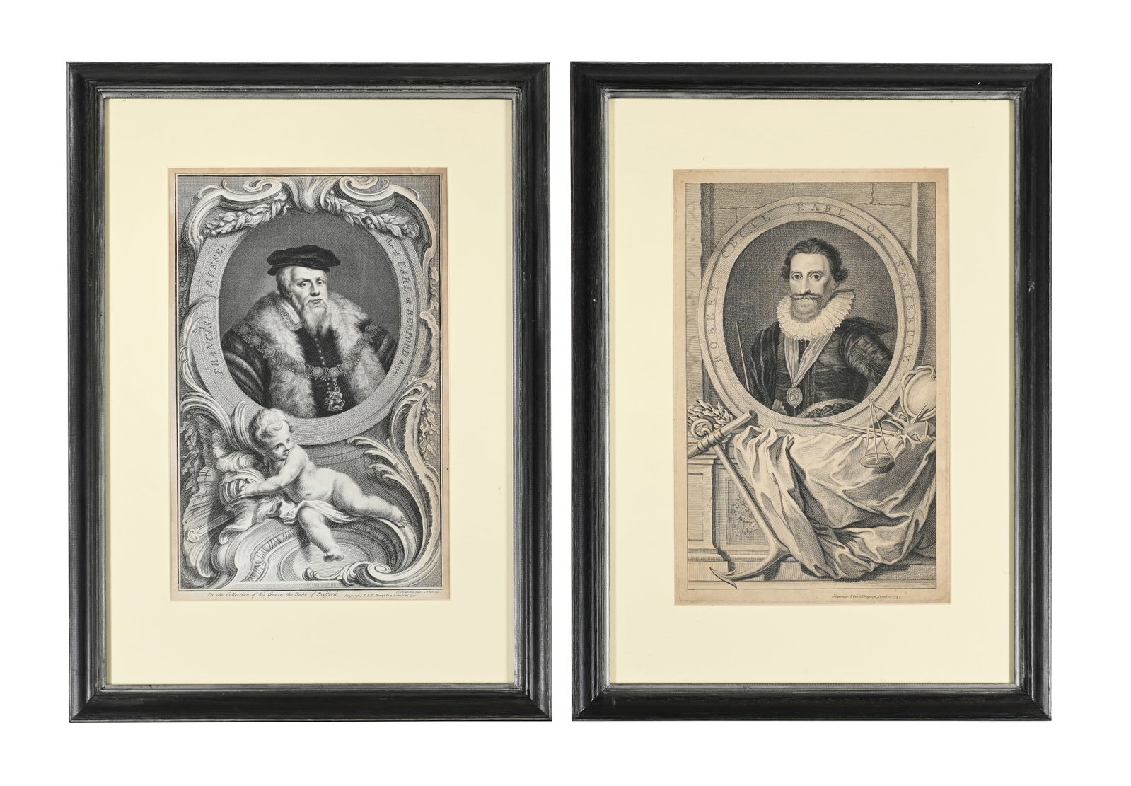 AFTER SIR ANTHONY VAN DYCK, SIR PETER LELY, SIR GODFREY KNELLER AND OTHERS, A SET OF PORTRAITS (12) - 9