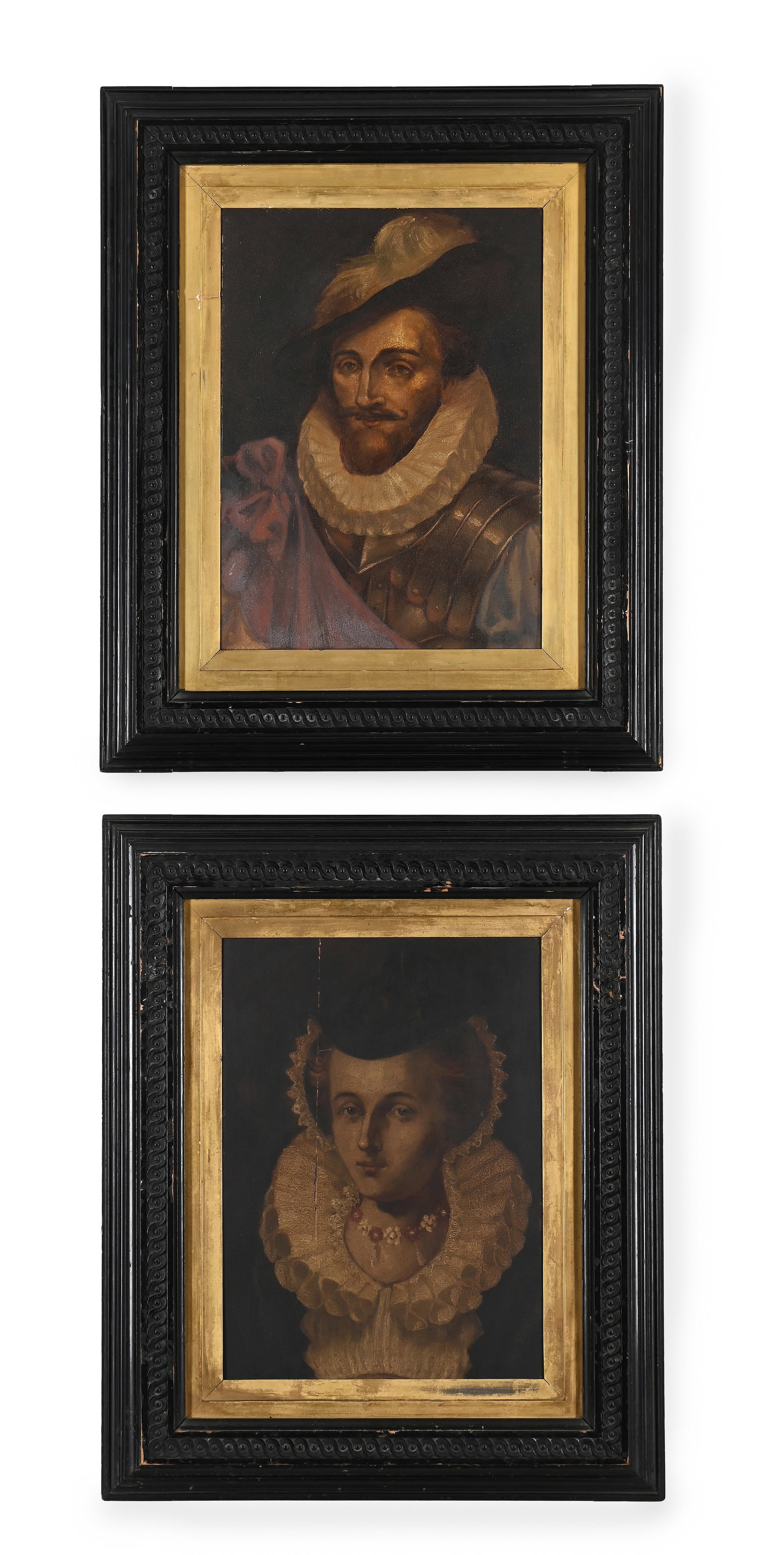 ENGLISH SCHOOL (19TH CENTURY), A SET OF ELEVEN PORTRAITS OF HISTORIC 'EMINENT PERSONAGES' - 2