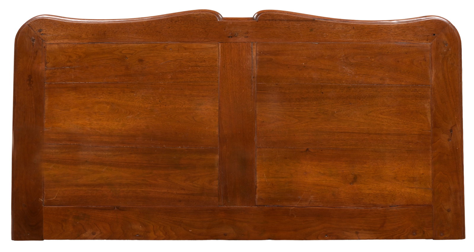 A WALNUT DOUBLE SERPENTINE FRONTED COMMODE, FRENCH, IN LOUIS XV STYLE, 19TH CENTURY - 3