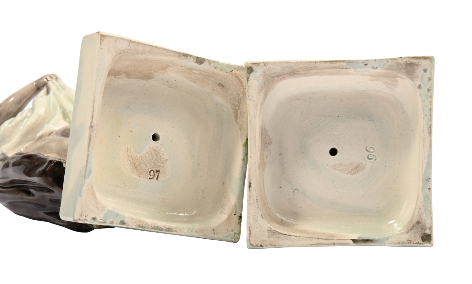 A PAIR OF STAFFORDSHIRE PEARLWARE FIGURES OF CYMON AND IPHIGENIA OF RALPH WOOD TYPE, CIRCA 1780 - 4