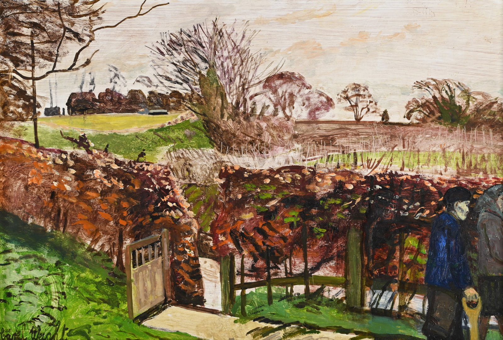λ CAREL WEIGHT C.H., R.A. (1908-1997), THE GARDEN PATH - 2