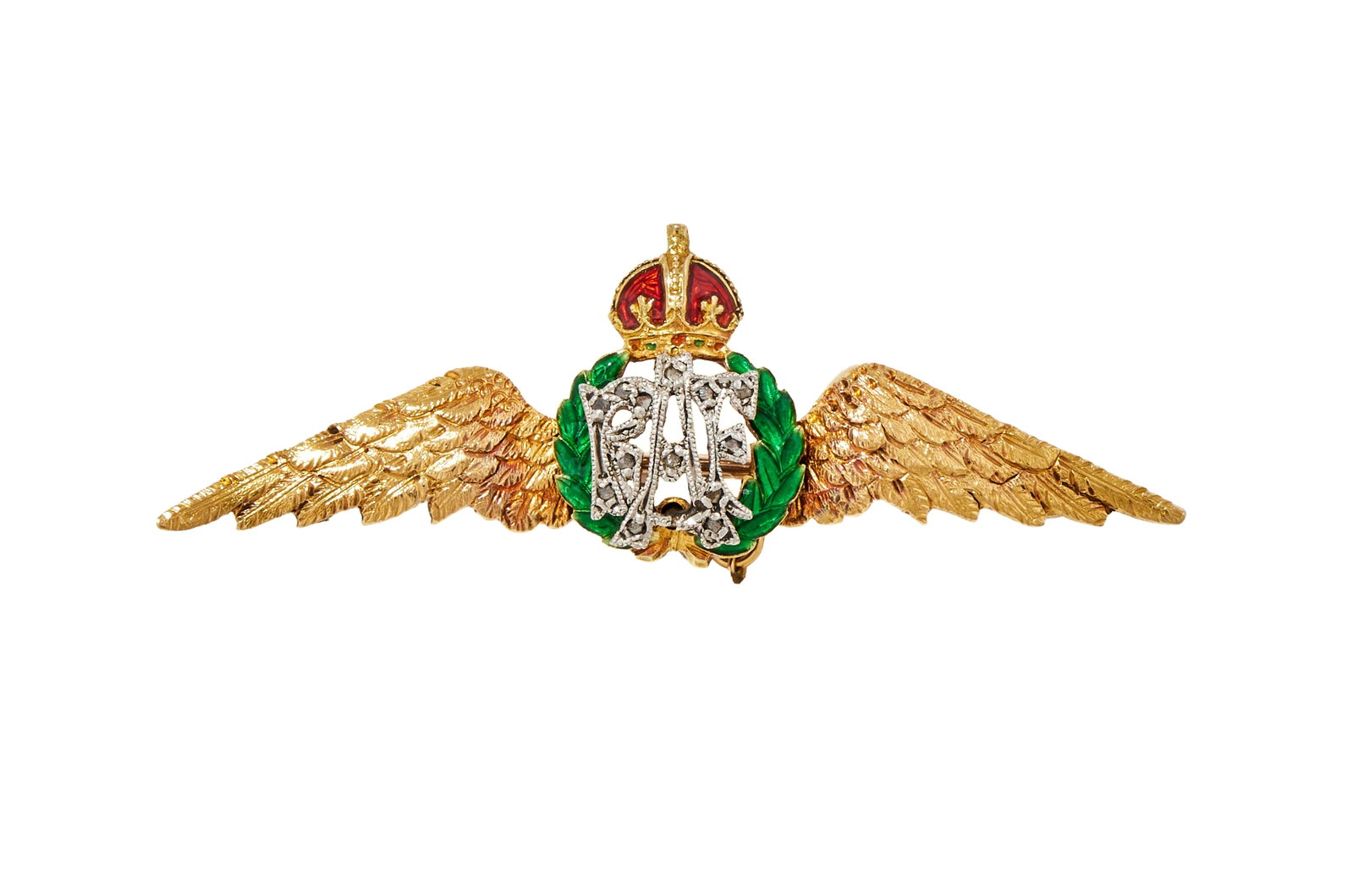 A MID 20TH CENTURY RAF SWEETHEART BROOCH (1 of 2)