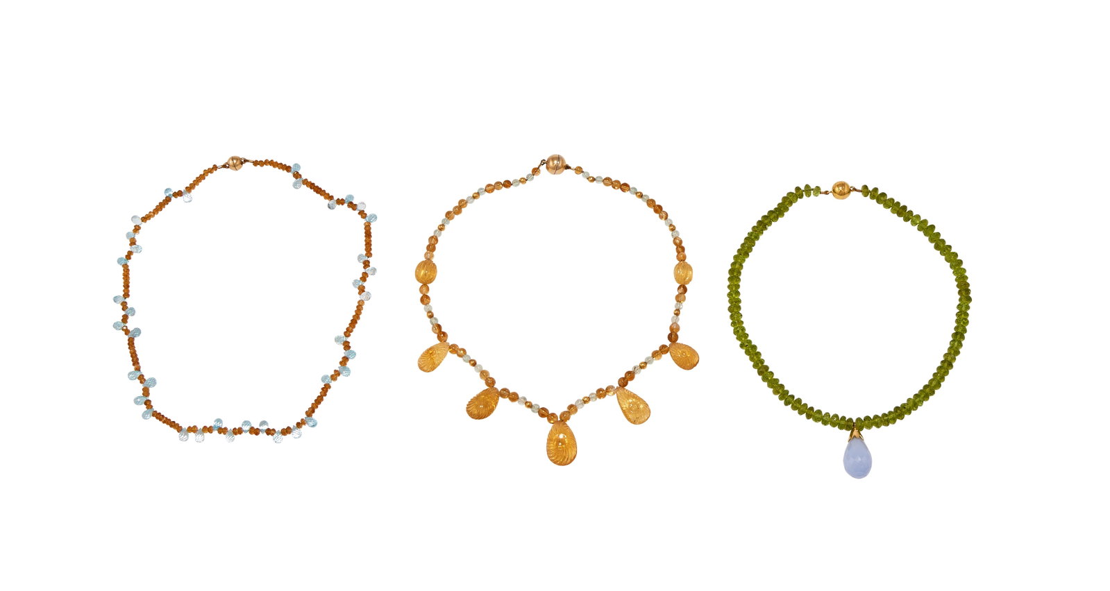 THREE BEADED NECKLACES (1 of 1)