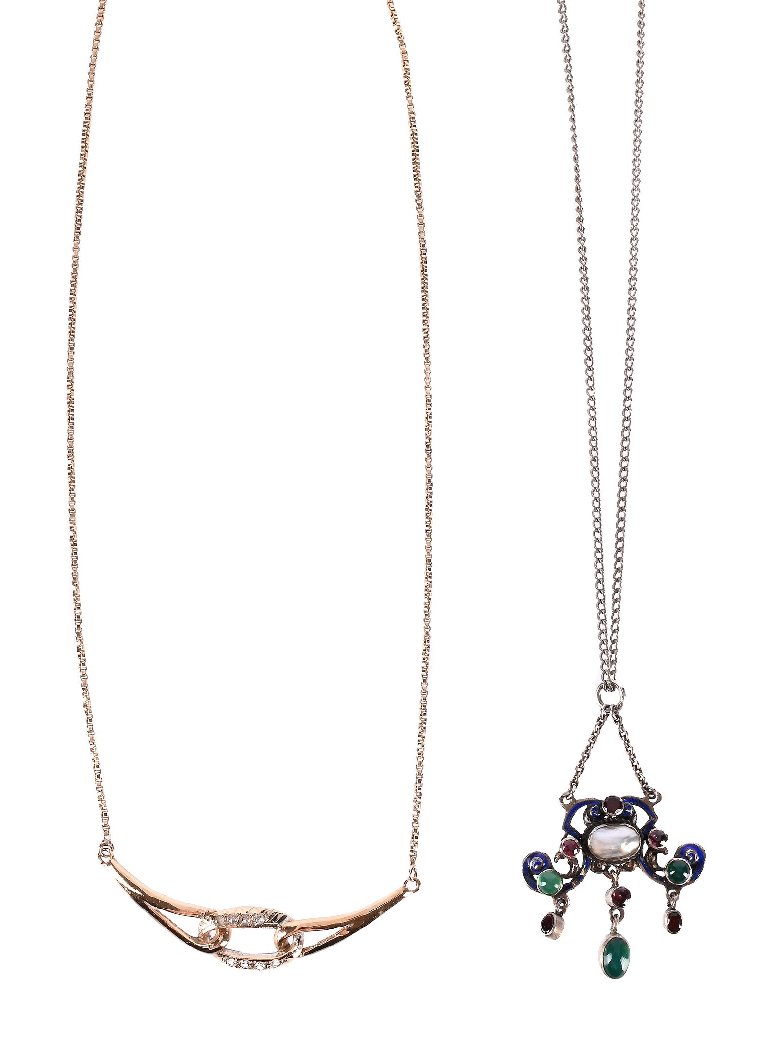 TWO NECKLACES (1 of 1)