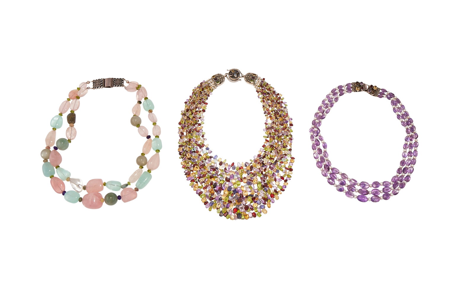 THREE BEADED NECKLACES (1 of 1)