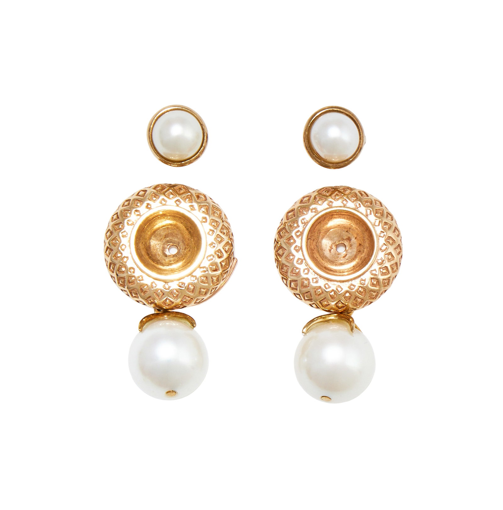 CASSANDRA GOAD, A PAIR OF CULTURED PEARL EARRINGS - 2