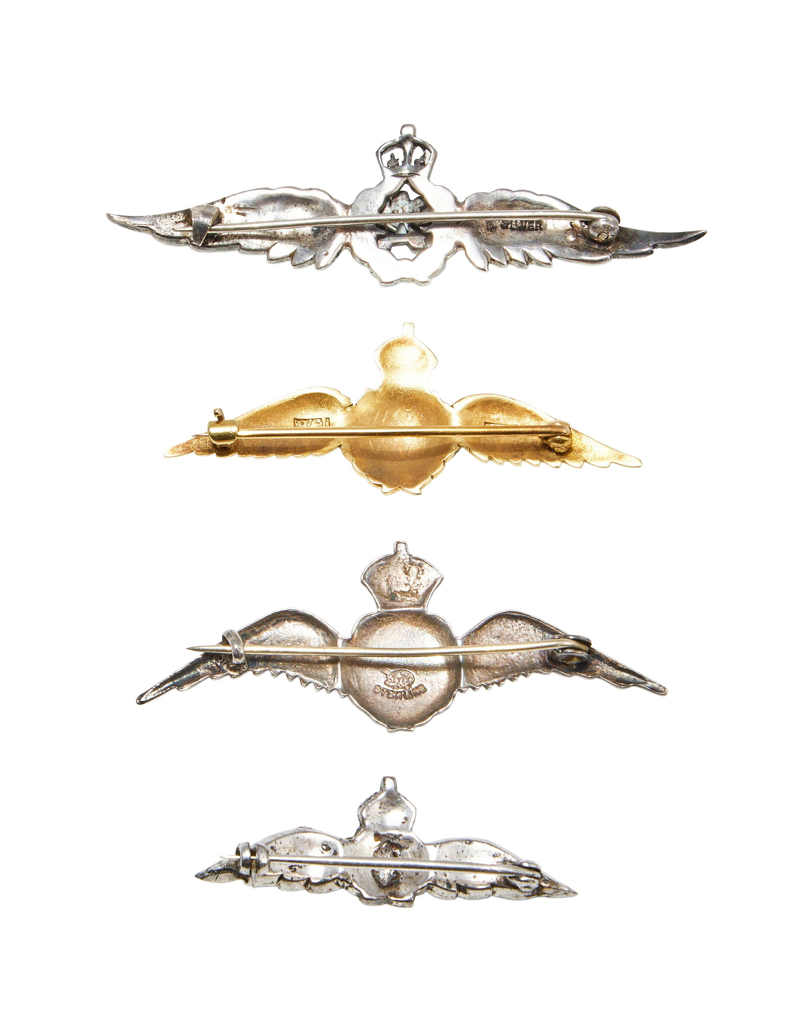 FOUR RAF SWEETHEART BROOCHES - 2