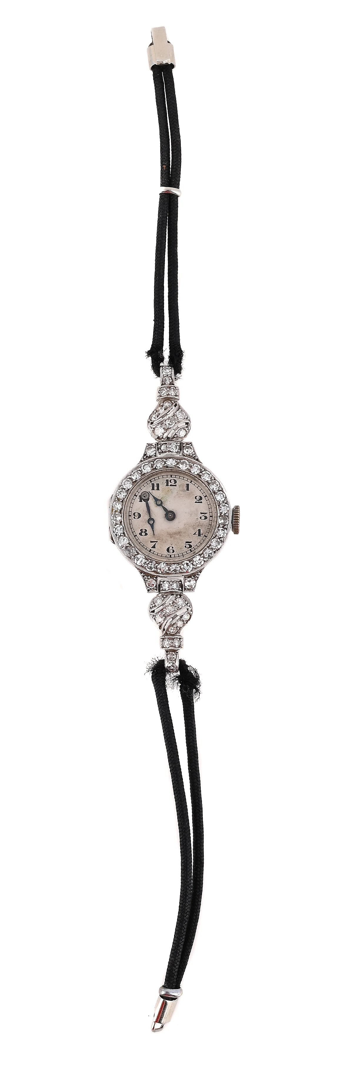 AN EARLY 20TH CENTURY DIAMOND SET COCKTAIL WATCH (1 of 1)