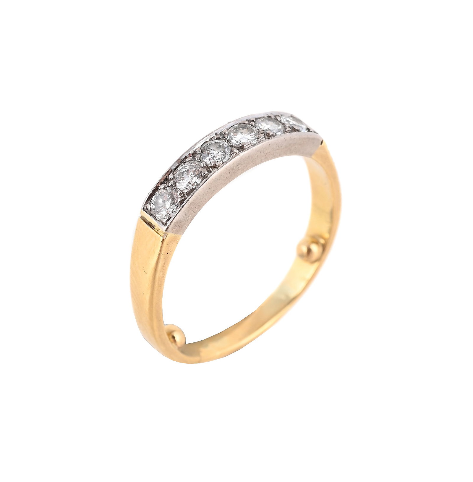 A DIAMOND SIX STONE RING (1 of 1)