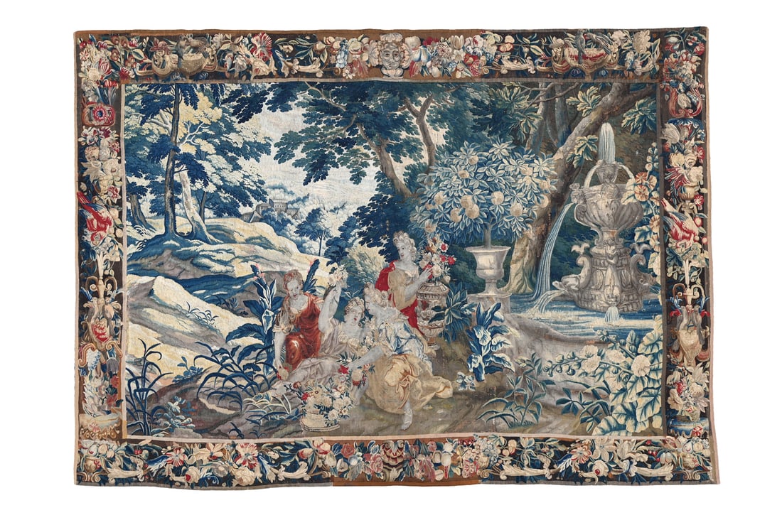 A FLEMISH MYTHOLOGICAL TAPESTRY, EARLY 18TH CENTURY  (1 of 4)