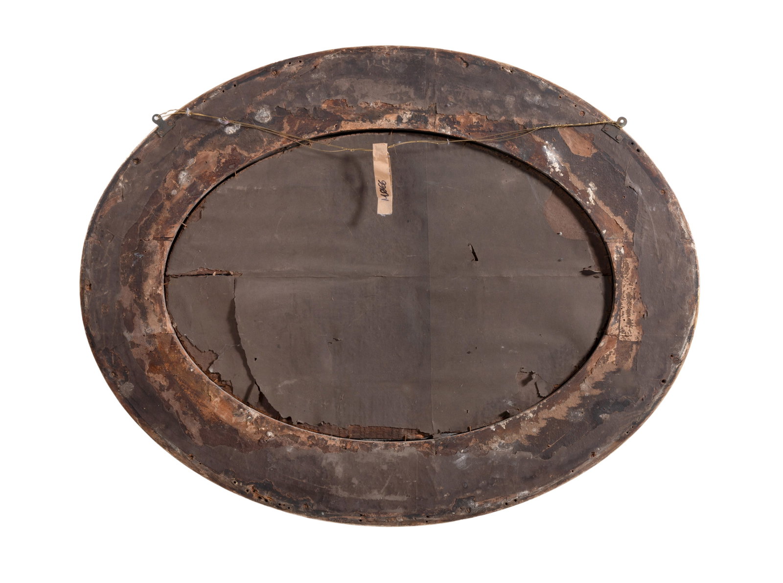 A REGENCY GILTWOOD AND VERRE EGLOMISE MIRROR, EARLY 19TH CENTURY - 3