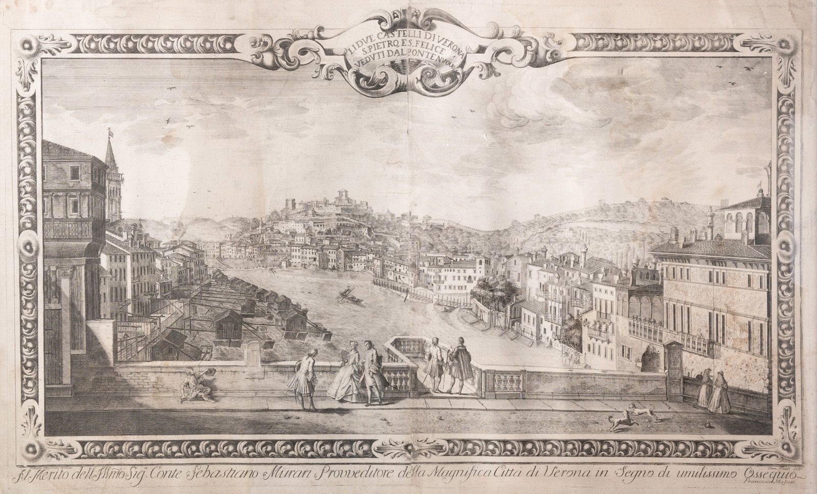 AFTER TIBERIO MAJERONI (ITALIAN 18TH CENTURY), FOUR VIEWS OF VERONA - 3