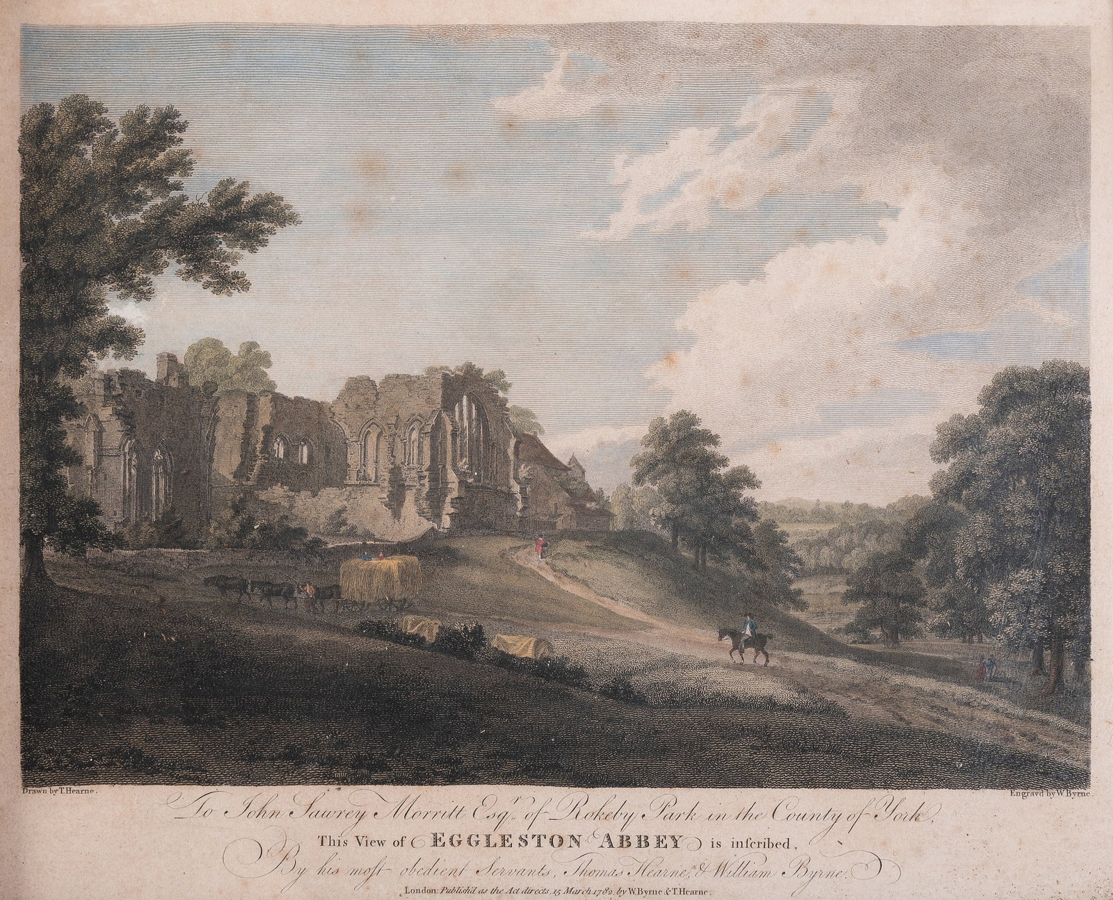 THOMAS HEARNE, WILLIAM ELLIS, AND WILLIAM BYRNE, FURNESS ABBEY; EGGLESTON ABBEY - 3