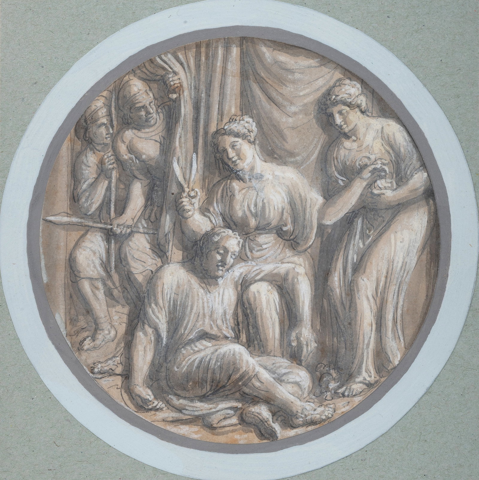 LUIGI ADEMOLLO (ITALIAN 1764-1849), SIX OLD TESTAMENT SCENES - 9