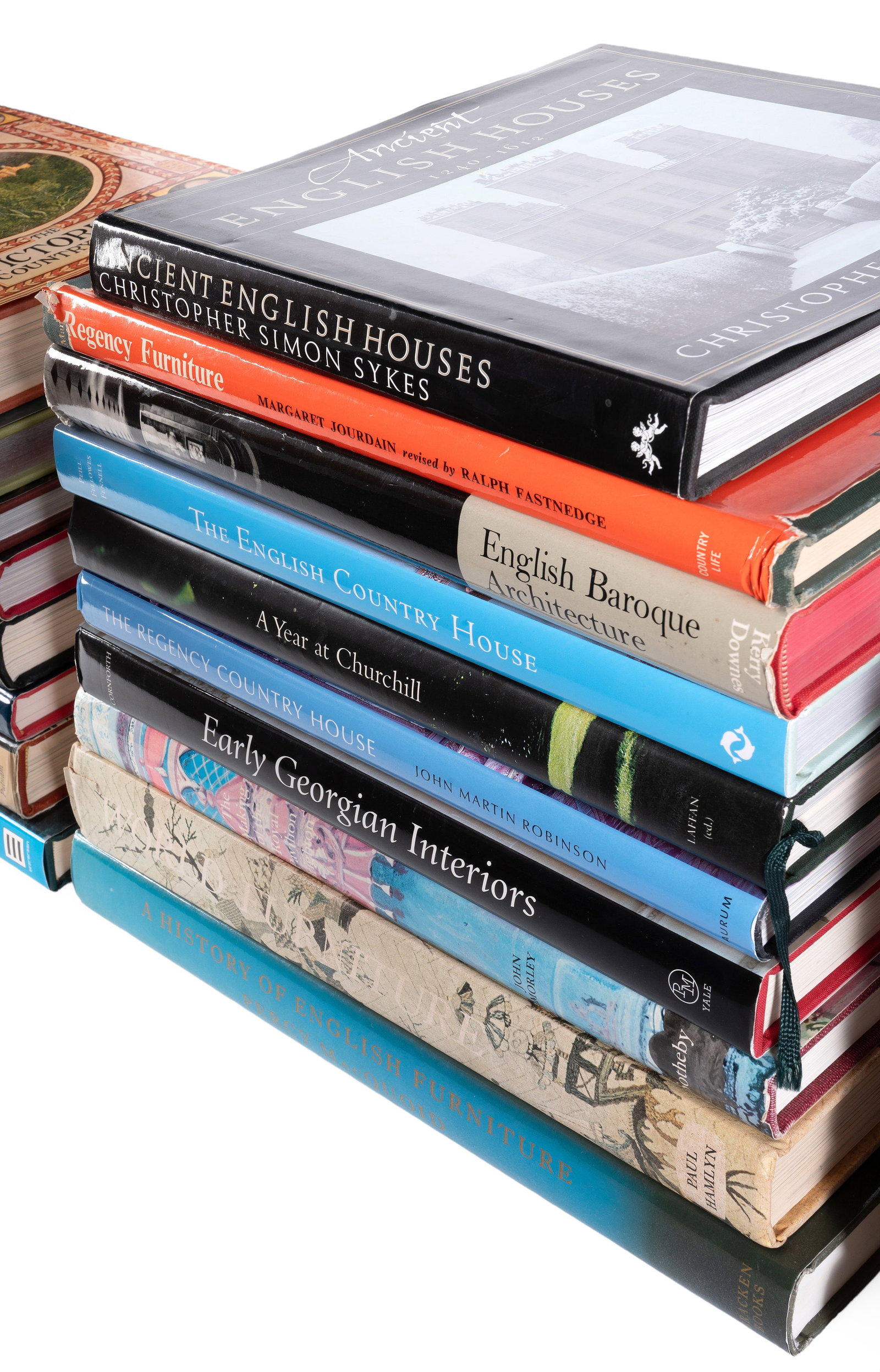 Ɵ A COLLECTION OF TWENTY-SIX HARDCOVER BOOKS RELATING TO BRITISH AND EUROPEAN COUNTRY HOUSES - 3