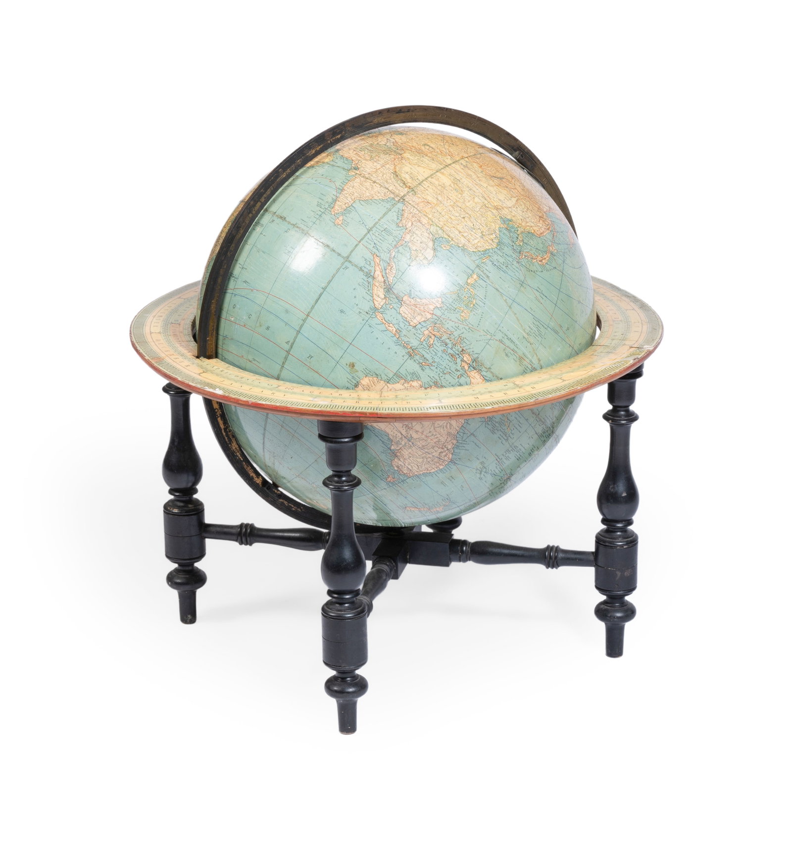 AN 18" TERRESTRIAL GLOBE, BY W & A. K. JOHNSON, 19TH OR 20TH CENTURY (1 of 4)