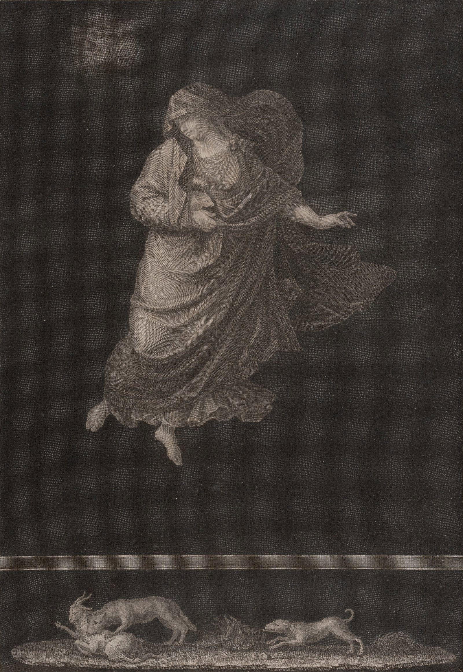 AFTER RAFFAELLO SANZIO, CALLED RAPHAEL, EIGHT SIBYLS FROM HOURS OF THE DAY AND NIGHT - 4