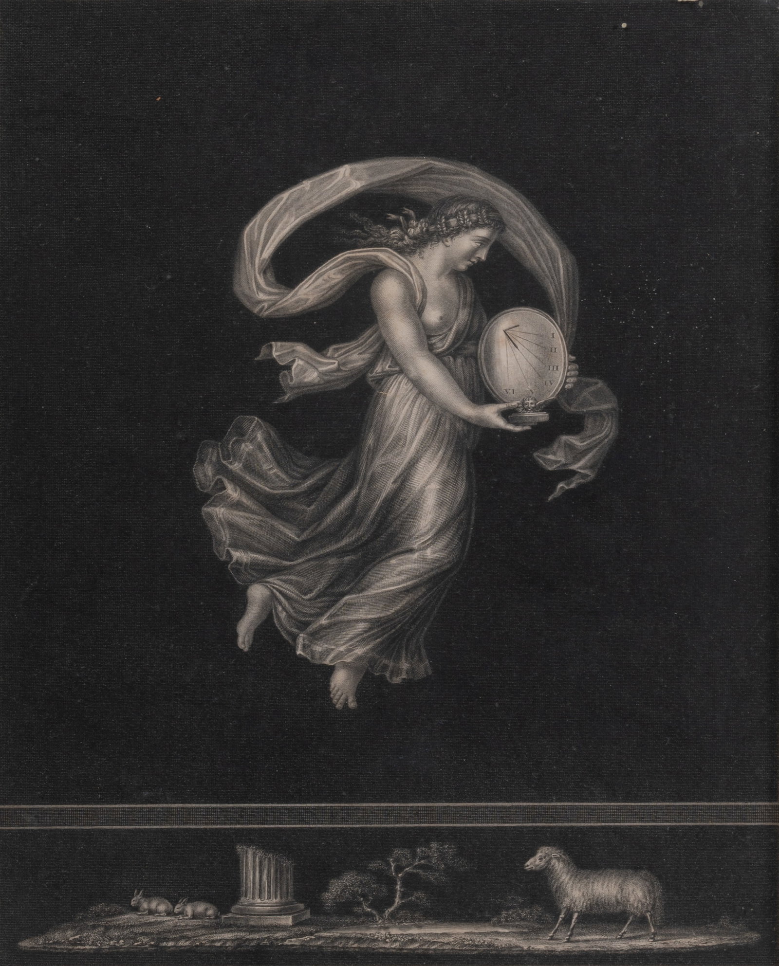 AFTER RAFFAELLO SANZIO, CALLED RAPHAEL, EIGHT SIBYLS FROM HOURS OF THE DAY AND NIGHT - 5