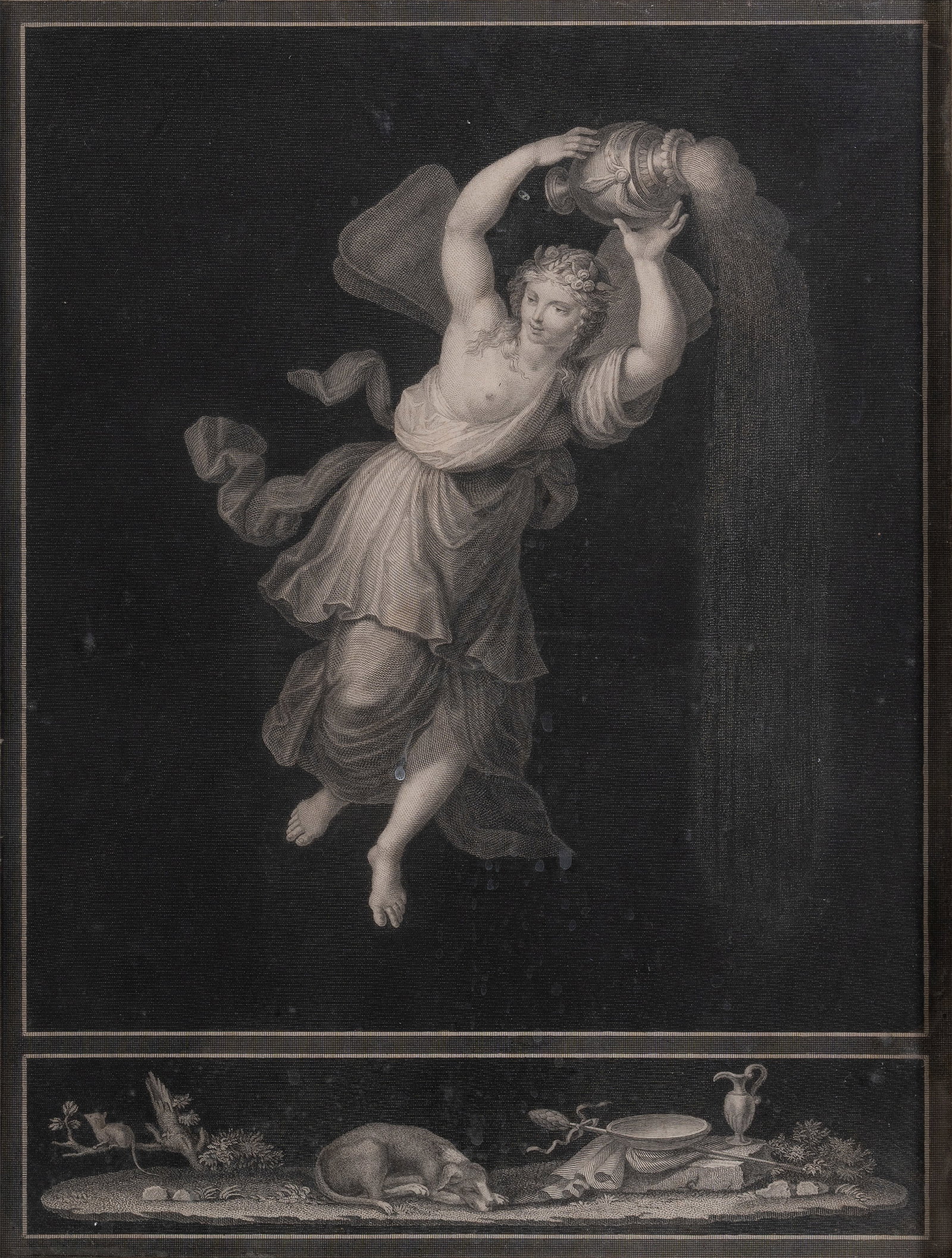 AFTER RAFFAELLO SANZIO, CALLED RAPHAEL, EIGHT SIBYLS FROM HOURS OF THE DAY AND NIGHT - 9