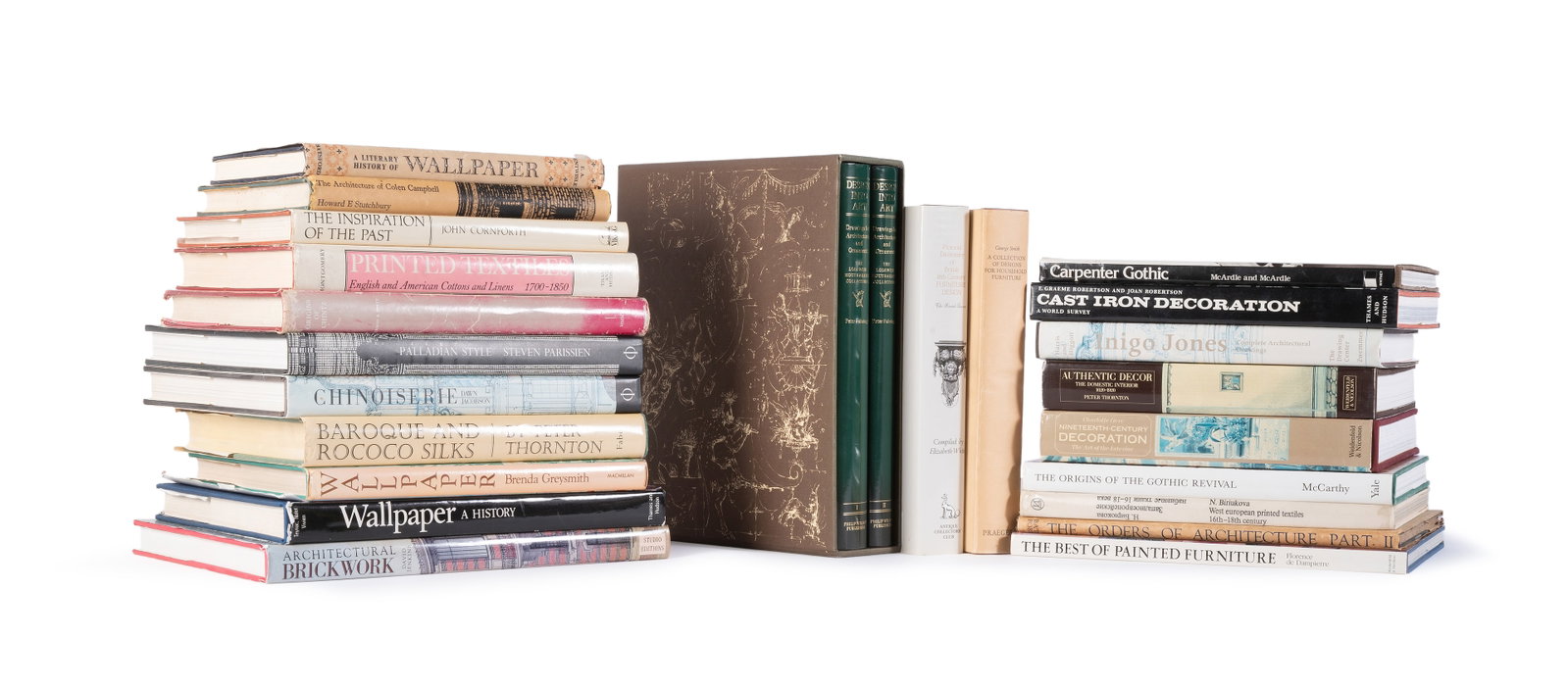 Ɵ A COLLECTION OF TWENTY-FOUR DESIGN REFERENCE BOOKS RELATING TO TEXTILES AND SIMILAR CATEGORIE (1 of 1)
