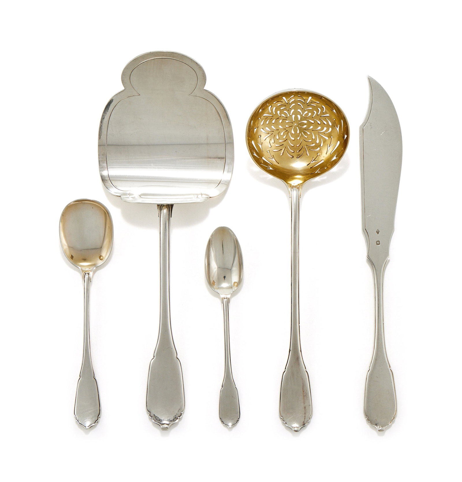 A FRENCH SILVER PART TABLE SERVICE, MAISON CARDEILHAC (AMÉLIE CARDEILHAC), PARIS CIRCA 1910 (1 of 2)