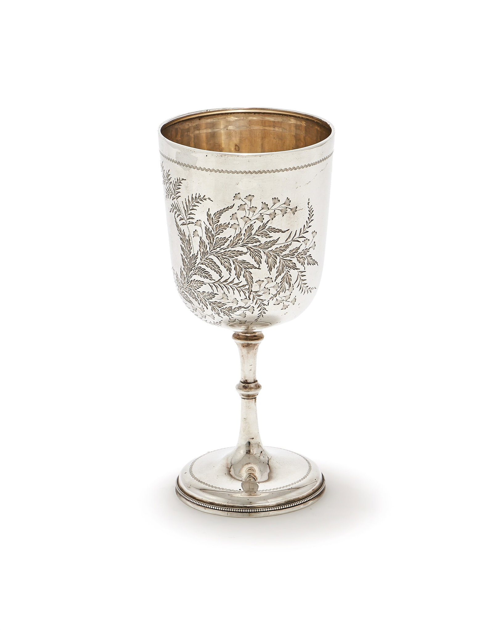 A VICTORIAN SILVER PEDESTAL CUP, JOSIAH WILLIAMS & CO. (GEORGE MAUDSLEY JACKSON), LONDON 1894 (1 of 3)