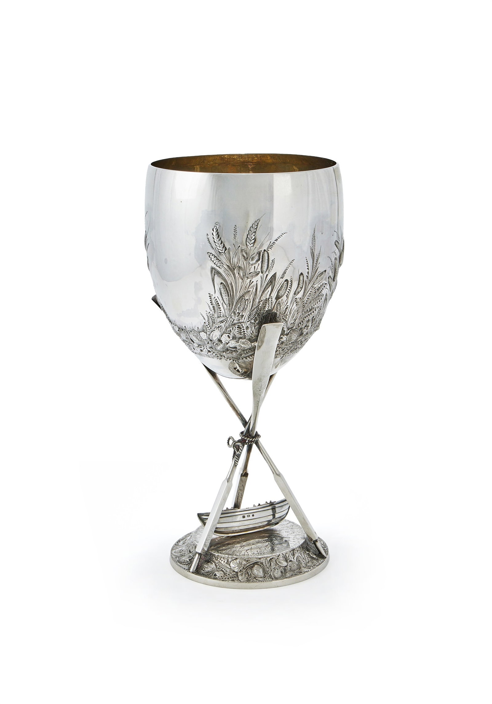 A VICTORIAN SILVER CUP, MARTIN, HALL & CO., SHEFFIELD 1879 (1 of 2)