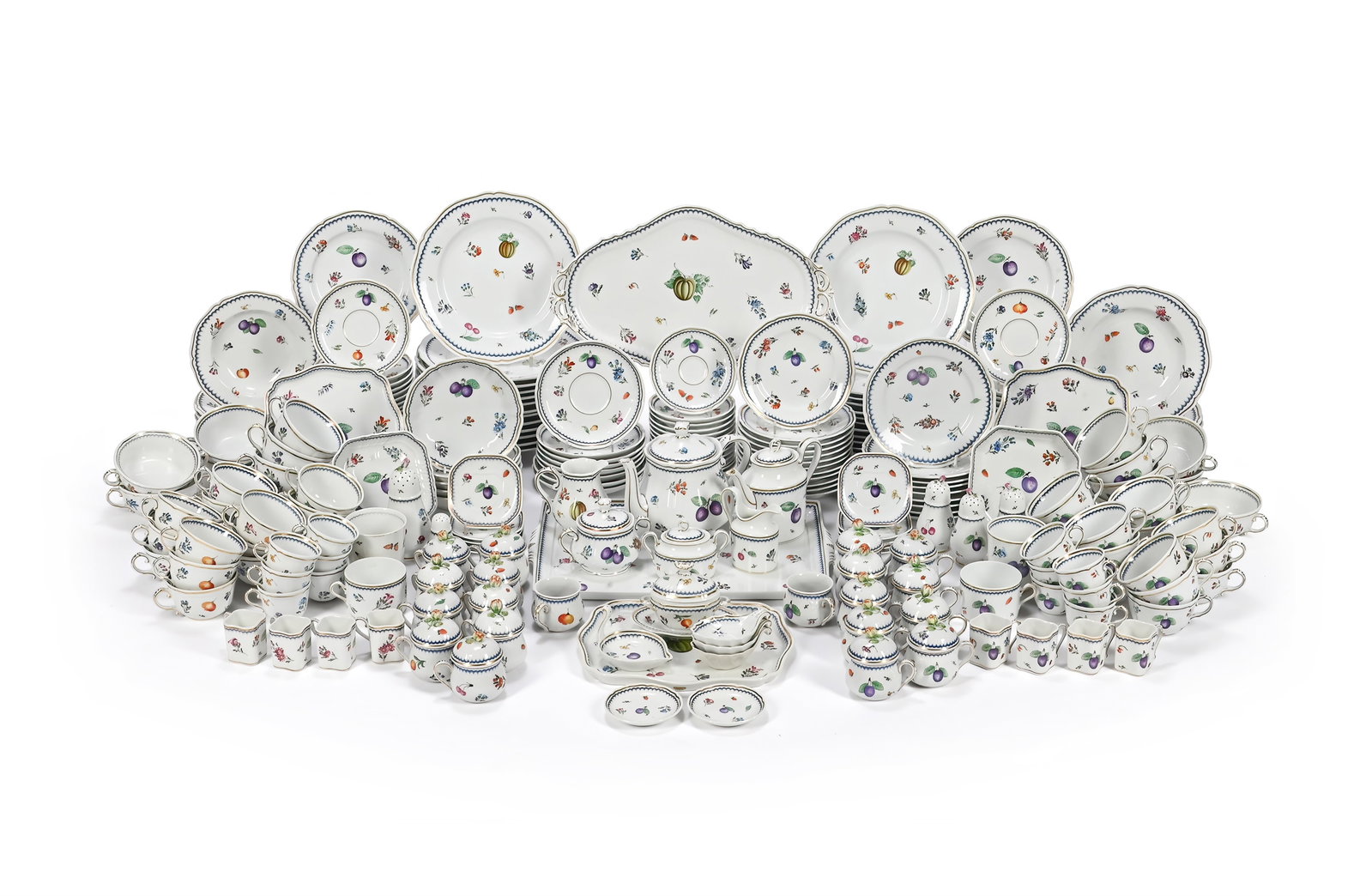 RICHARD GINOR, FRUTTI D'ITALIA, A PART DINNER SERVICE, MODERN (1 of 2)